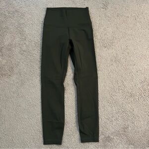 Lululemon Dark Olive Leggings - Size 4